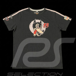 T-Shirt Speed Wolf n° 13 Noir Carbone - Homme