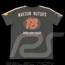 T-Shirt Speed Wolf n° 13 Noir Carbone - Homme