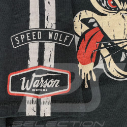 T-Shirt Speed Wolf n° 13 Noir Carbone - Homme