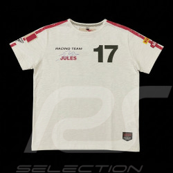 Jules Bianchi T-Shirt n° 17 Weiß - Herren