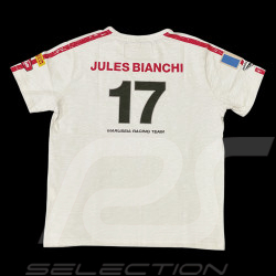 Jules Bianchi T-Shirt n° 17 Weiß - Herren