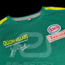 Jim Clark T-Shirt Ollon-Villars 1965 Racing Green - Men