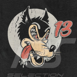 T-Shirt Speed Wolf n° 13 Noir Carbone - Femme