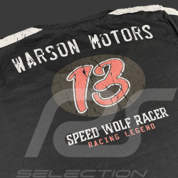 Speed ​​Wolf T-Shirt n° 13 Carbon Black - Women