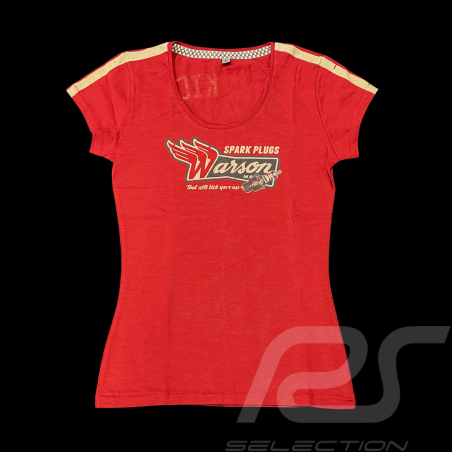 T-Shirt Get Kicks 66 Rouge - Femme