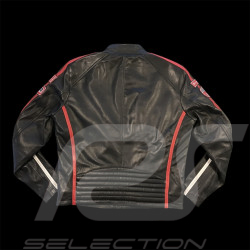 Daytona Leather Jacket Black / Red - Men