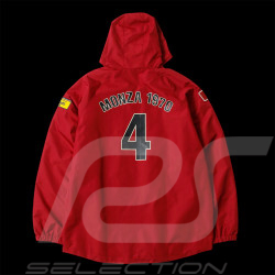 Clay Regazzoni Windjacke n° 4 Monza 1970 Burgunderrot - Unisex