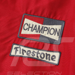 Clay Regazzoni Jacket Windbreaker n° 4 Monza 1970 Burgundy - Unisex