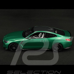 BMW M4 2024 Vert Métallisé 1/18 Minichamps 110020142