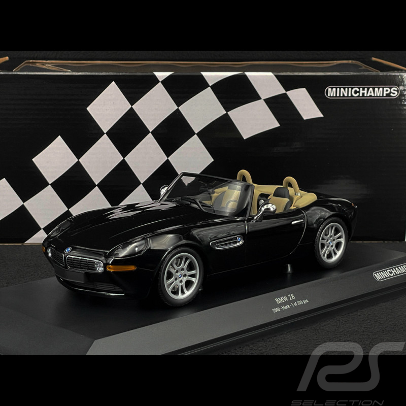 BMW Z8 Roadster 2000 Black 1/18 Minichamps 155024231