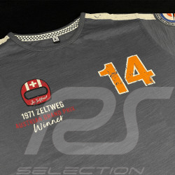 Jo Siffert T-Shirt n° 14 Austrian GP 1971 Carbon Grey - Men