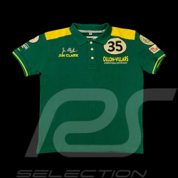 Jim Clark Polo Shirt Ollon-Villars 1965 Racing Green - Men