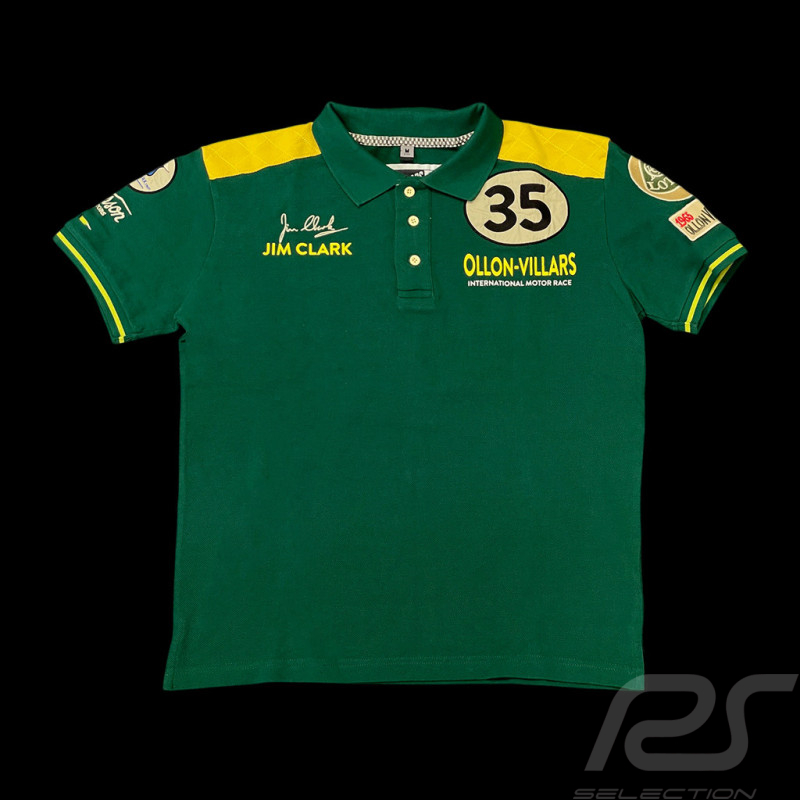 Polo Jim Clark Ollon-Villars 1965 Vert Racing - Homme