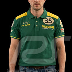 Jim Clark Polo Shirt Ollon-Villars 1965 Racing Green - Men