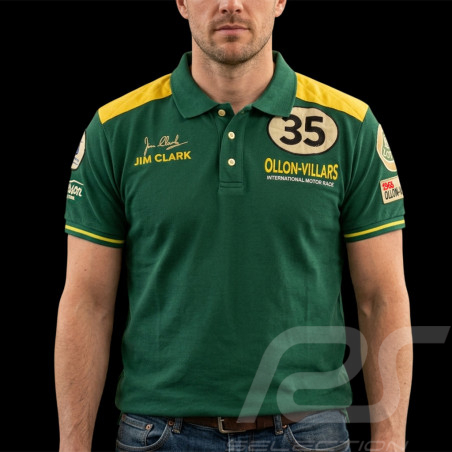 Polo Jim Clark Ollon-Villars 1965 Vert Racing - Homme