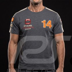 T-Shirt Jo Siffert n° 14 GP Autriche 1971 Gris Carbone - Homme