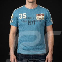 François Cevert T-Shirt n° 35 Ollons-Villars 1971 Blue - Men