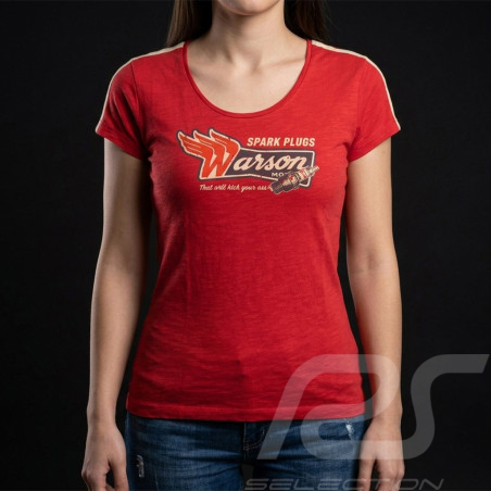 T-Shirt Get Kicks 66 Rouge - Femme