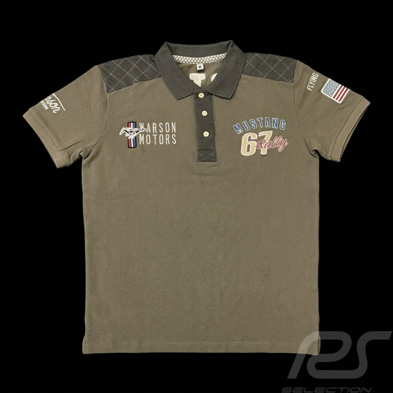 Mustang Poloshirt Sally 67 Khakigrün - Herren