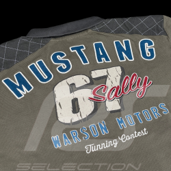Mustang Polo Shirt Sally 67 Khaki Green - Men