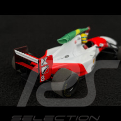 Ayrton Senna McLaren MP4/8 n° 8 Winner Australian GP 1993 F1 Dirty Version with Flag 1/43 Minichamps 540933308