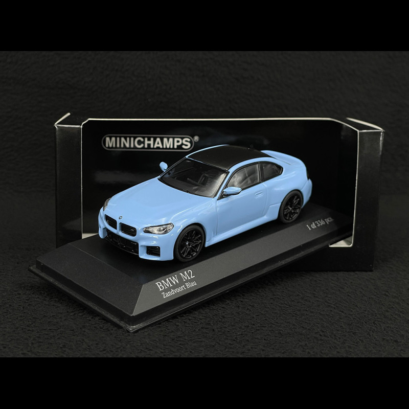 新品 1/43 ミニチャンプス  M2 2023 ライトブルー BMW M2 2023 Zandvoort Blue 1/43 Minichamps 410023121