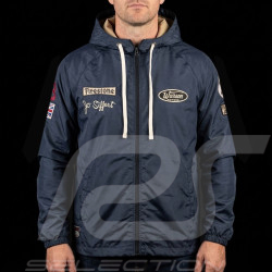 Jo Siffert Jacket Windbreaker Navy Blue - Unisex