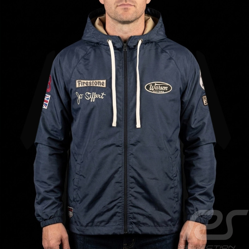 Jo Siffert Windjacke Marineblau - Unisex