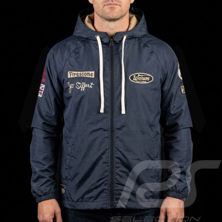 Veste Jo Siffert Coupe-Vent Bleu Marine - Mixte