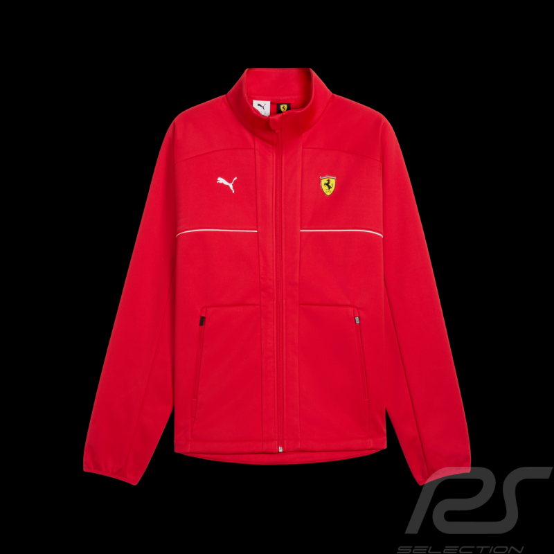 Ferrari Jacket F1 Team Leclerc / Hamilton Softshell Puma Red 701239789-001 - unisex