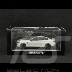 BMW M3 CS 2023 Gris Brooklyn 1/43 Minichamps 410023201