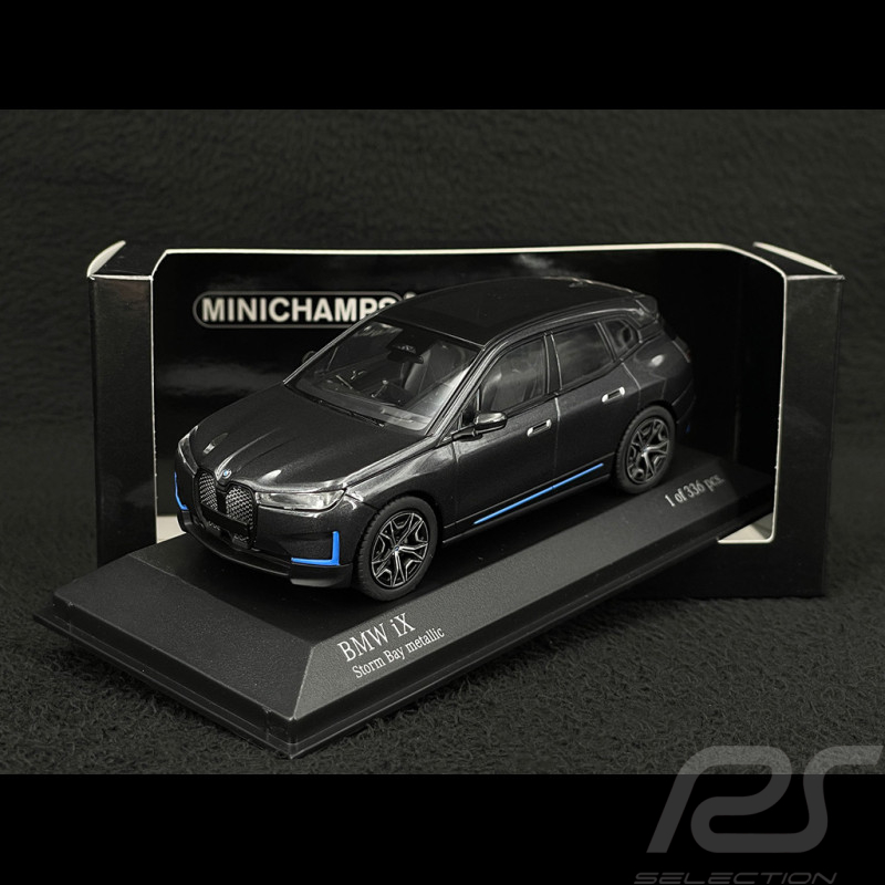 BMW iX 2023 Gris Métallisé 1/43 Minichamps 410024300