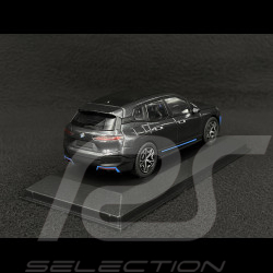 BMW iX 2023 Grey Metallic 1/43 Minichamps 410024300