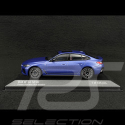 BMW i4 M50 2022 Portimao Mattblau 1/43 Minichamps 410024001