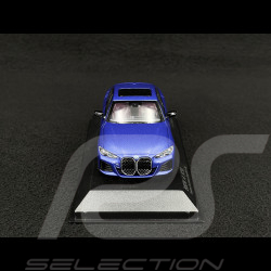 BMW i4 M50 2022 Bleu Mat Portimao 1/43 Minichamps 410024001