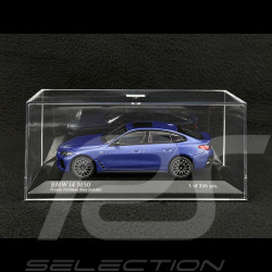 BMW i4 M50 2022 Portimao Matte Blue 1/43 Minichamps 410024001