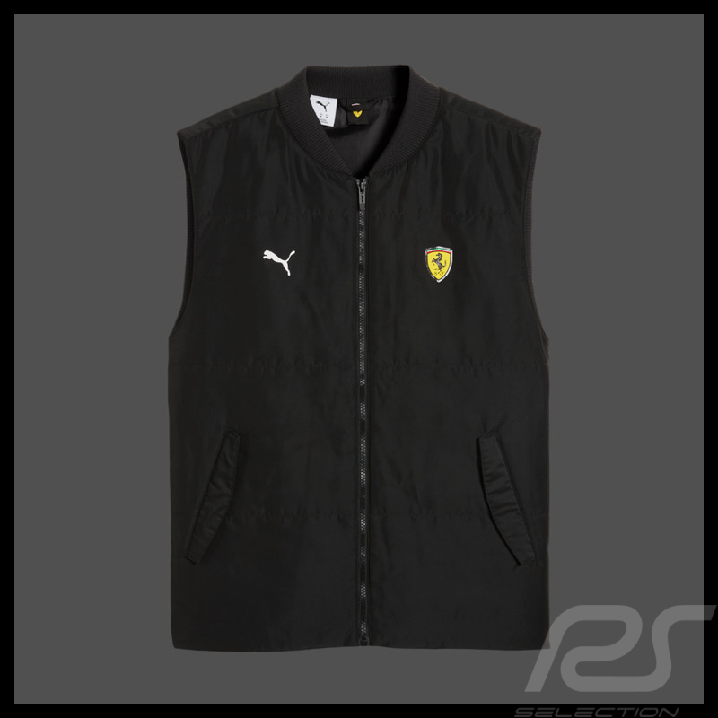 Ferrari Jacket Maranello F1 Team Leclerc / Hamilton Sleeveless Jacket Puma Black 701238373-002 - unisex