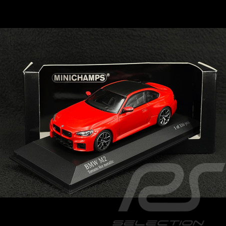 BMW M2 2023 Rot Metallic 1/43 Minichamps 410023120