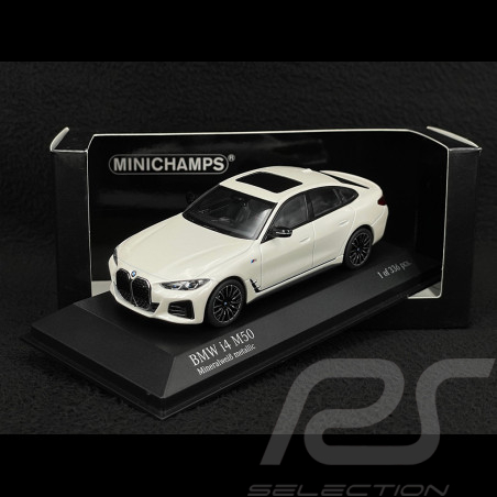 BMW i4 M50 2022 Weiß Metallic 1/43 Minichamps 410024000