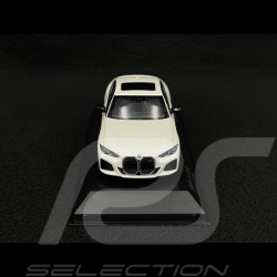 BMW i4 M50 2022 White Metallic 1/43 Minichamps 410024000
