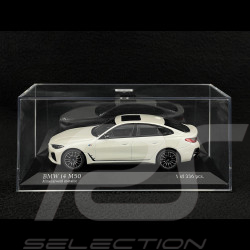 BMW i4 M50 2022 Blanc Métallisé 1/43 Minichamps 410024000