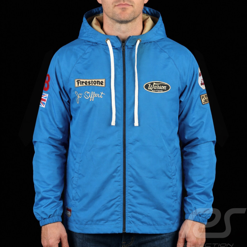 Veste Jo Siffert Coupe-Vent Bleu Clair - Mixte
