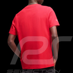 Ferrari T-Shirt F1 Team Leclerc / Hamilton Puma Rot 701238415-001 - unisex
