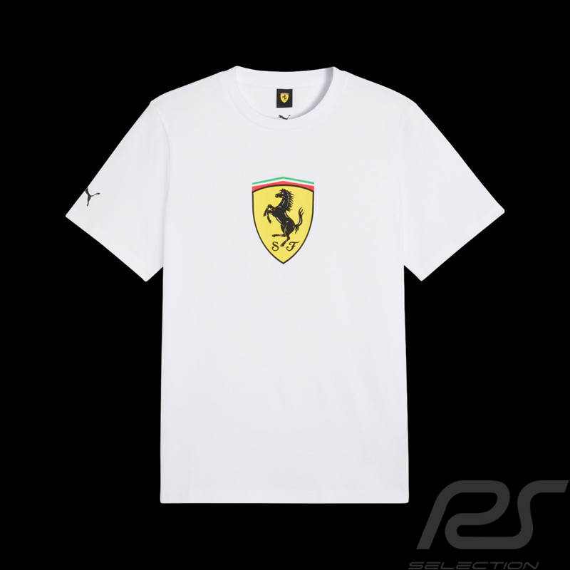 T-shirt Ferrari F1 Team Leclerc / Hamilton Puma Blanc 701238415-002 - mixte