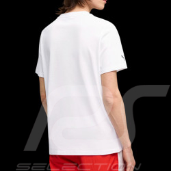 Ferrari T-Shirt F1 Team Leclerc / Hamilton Puma Weiß 701238415-002 - unisex