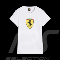 T-shirt Ferrari F1 Team Leclerc / Hamilton Puma Blanc 701238600-002 - Femme