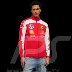 Ferrari Jacket F1 Team Leclerc / Hamilton 2026 Softshell Red Puma 701238723-001 - unisex