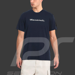 Maserati T-Shirt North Sails Trident Logo Navy Blue - Unisex