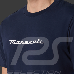 T-Shirt Maserati North Sails Logo Trident Bleu Marine - Mixte
