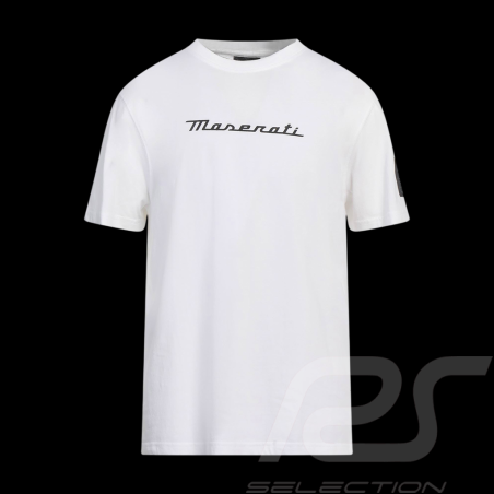 Maserati T-Shirt North Sails Trident Logo Weiß - Unisex